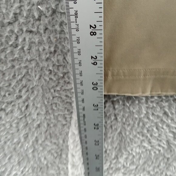 Nike Golf Pants Mens 34x32 Beige Khaki‎ Flat Front Performance Dri-Fit Light - Picture 4 of 9